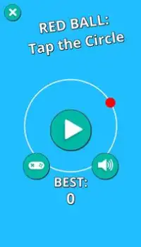 RED BALL: Tap the Circle Screen Shot 0