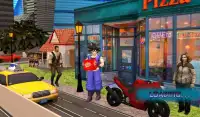 Super Saiyan Goku : Pizza Delivery Screen Shot 4