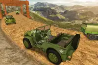 Army Offroad Truck Driving Game Screen Shot 1