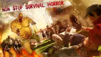 zombie survival shooter di guerra mondiale Screen Shot 3