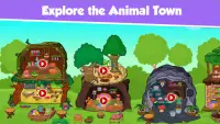 مدينة الحيوانات- ألعاب مغامرات أدغال الحياة البرية Screen Shot 14
