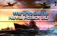 Kriegsschiff Schlacht - Marine- Attacke 3D Screen Shot 0