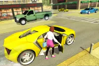 NYC taxi Lamborghini simulator: taxi driving games Screen Shot 2