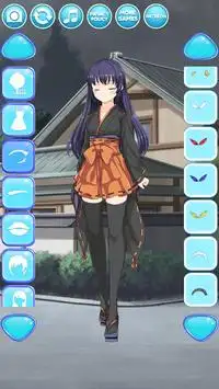 Japanese Girl Dress Up Screen Shot 1