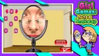 Girl Games : Nose Makeup Screen Shot 7