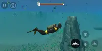 لعبة الغوص تحت الماء - محاكاة لعبة السباحة Screen Shot 6