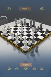 ३डी शतरंज - २ खिलाड़ी Screen Shot 3