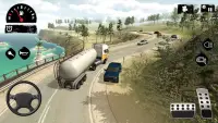 Offroad Oil Tanker Truck Sim Screen Shot 1