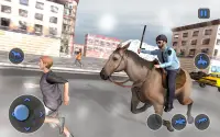 Mounted Horse Cop Chase Arrest Screen Shot 13