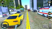 City Taxi Simulator 2020 - Taxi Cab Driving Games Screen Shot 3