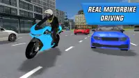 Motorbike Drive City Simulator Screen Shot 3
