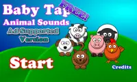 Baby Tap Animal Sounds Free Screen Shot 0