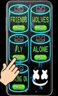 Dj Marshmello Piano Game Screen Shot 0