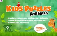 Quebra-Cabeça Animais Infantil Screen Shot 10