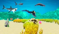 Mega Sharks 3d  : Shark Games Screen Shot 3