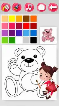 Bear Coloring Screen Shot 3