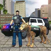 Police Tiger Chase: crime de la ville
