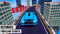 Real Fast Car Top Stunts:City Racing Screen Shot 0