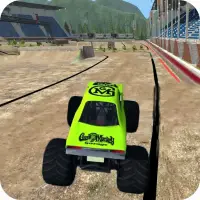 Blazing Monster Truck Racing Screen Shot 4