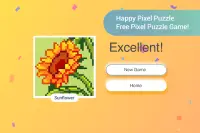 Happy Pixel Puzzle: Free Fun Coloring Logic Game Screen Shot 7