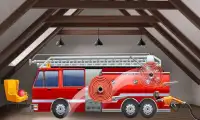 Granny Firetruck Repair Shop Game Screen Shot 2