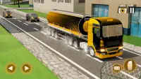 Big Oil Tanker Truck Simulator Screen Shot 0