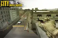 Thành phố giao thông Sniper Sh Screen Shot 2