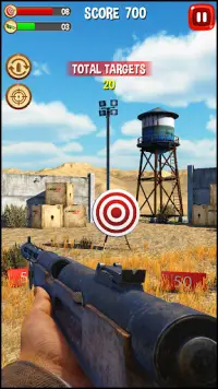 cible tireur monde : sniper pistolet Feu Screen Shot 4