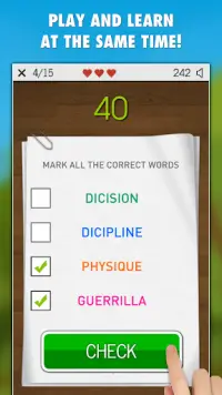 Spelling Master Game Screen Shot 2