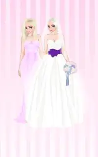 ❄ الزفاف الجليدية ❄ المجمدة فستان العروس حتى لعبة Screen Shot 2