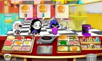 super heros titans Burgers Simulation : restaurant Screen Shot 1