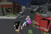 Pixel block: strike gun 3d Screen Shot 0