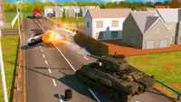 Police Attack Tank Shooting Game 3D 2017 Screen Shot 1