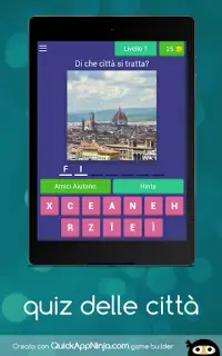 Quiz delle città 2020 Screen Shot 7