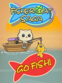 私の魚釣りにゃんこのゲーム-釣りゲーム Screen Shot 5