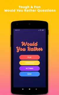 Would You Rather? The Game Screen Shot 0