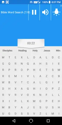 Bible Word Search Screen Shot 1