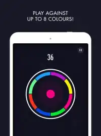 Colour Flick - Reaction Game Screen Shot 7