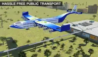 Terbang sky train simulator 2018 kereta futuristik Screen Shot 6