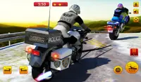 Otoban Devriye Bisikleti Polis Motosiklet kovalama Screen Shot 9