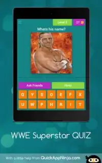 WWE Superstars QUIZ Screen Shot 10