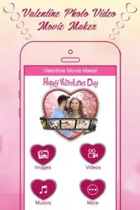 Valentine Week Photo Video Maker with Music Screen Shot 0