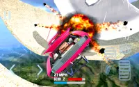 Mega Drive rampe Stunt Car Challenge Race Extreme Screen Shot 3