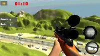 Sniper Road Traffic Shooter 3D Screen Shot 0