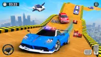 Police Car Stunts Racing Games Screen Shot 5