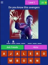 Avengers Quiz Screen Shot 6