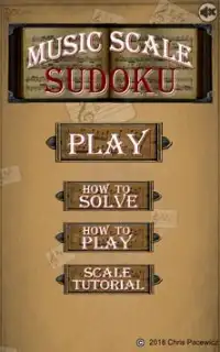 Music Scale Sudoku Screen Shot 0