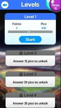 JVNTS Footballer Quiz Screen Shot 1