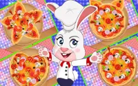 Mr. Bunn - Pizza Cocina restaurante juego Screen Shot 0