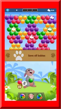 Trix Fruit Shooter, Save the Bunnies! Classic Game Screen Shot 1